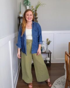 Olive Green Pant Outfit Ideas
