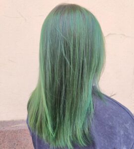 Sea Green Mermaid hair