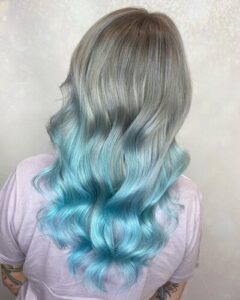 Silver Mermaid Hair