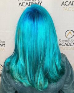 Blue Ocean Mermaid Hair